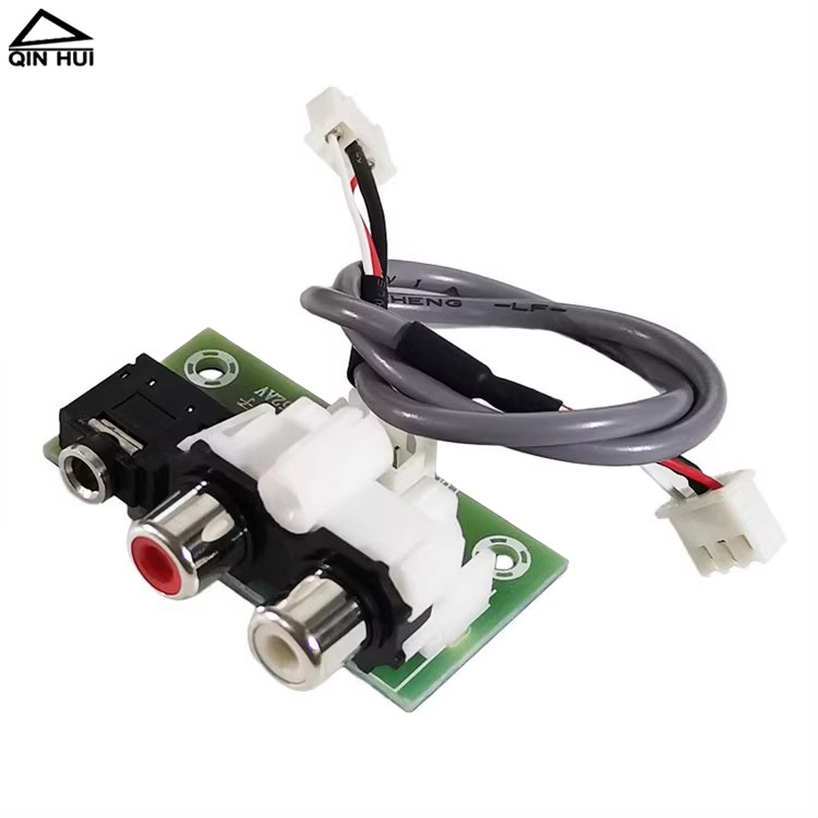 Rca Lotus Plug 3.5mm Socket To Xh2.54-3p Terminal Audio Input And...