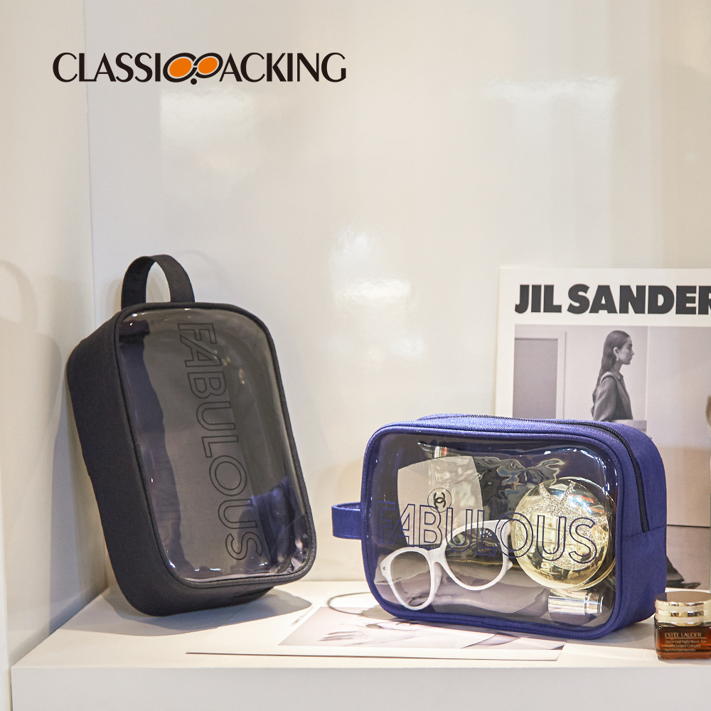 Bolsa de cosméticos estilo japonés y coreano ins bolsa de lavado portátil de viaje material impermeable bolsa de almacenamiento de gran capacidad logotipo imprimible