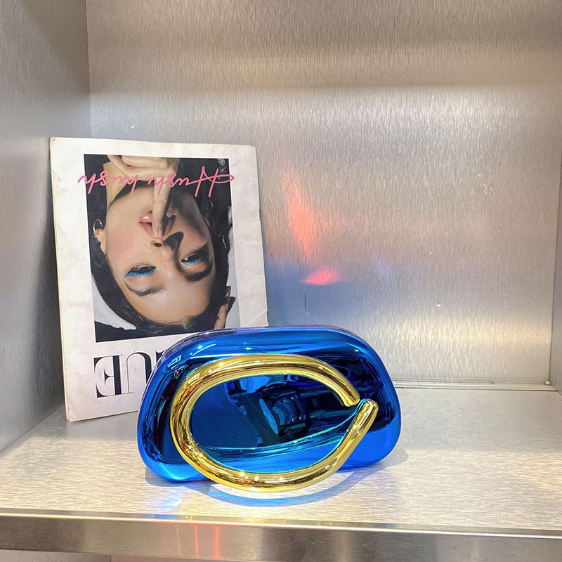 메탈릭 컬러-블루