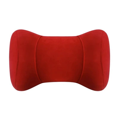 Car headrest neck pillow Headrest - red-one-30cm-long-9cm-wide-17cm-high