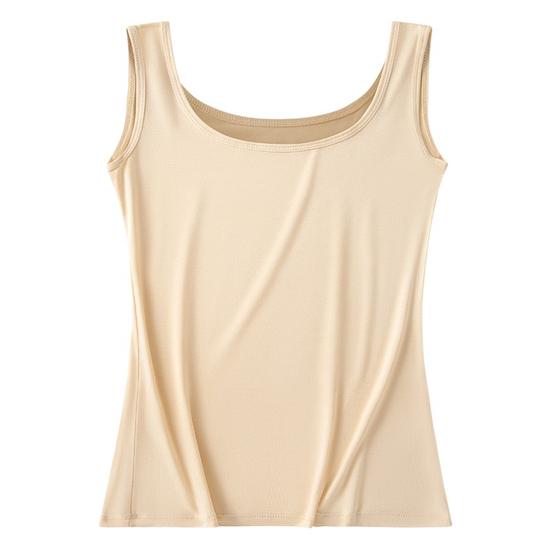 Camisola bottoming camisa chaleco para niñas modal sin costuras cómodo más tamaño suave slim fit Otoño e Invierno chaleco interior