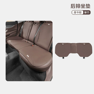 four seasons car seat cover, Universal seat cover - ideal-mocha-brown-thin-rear-seat-cushion-5247