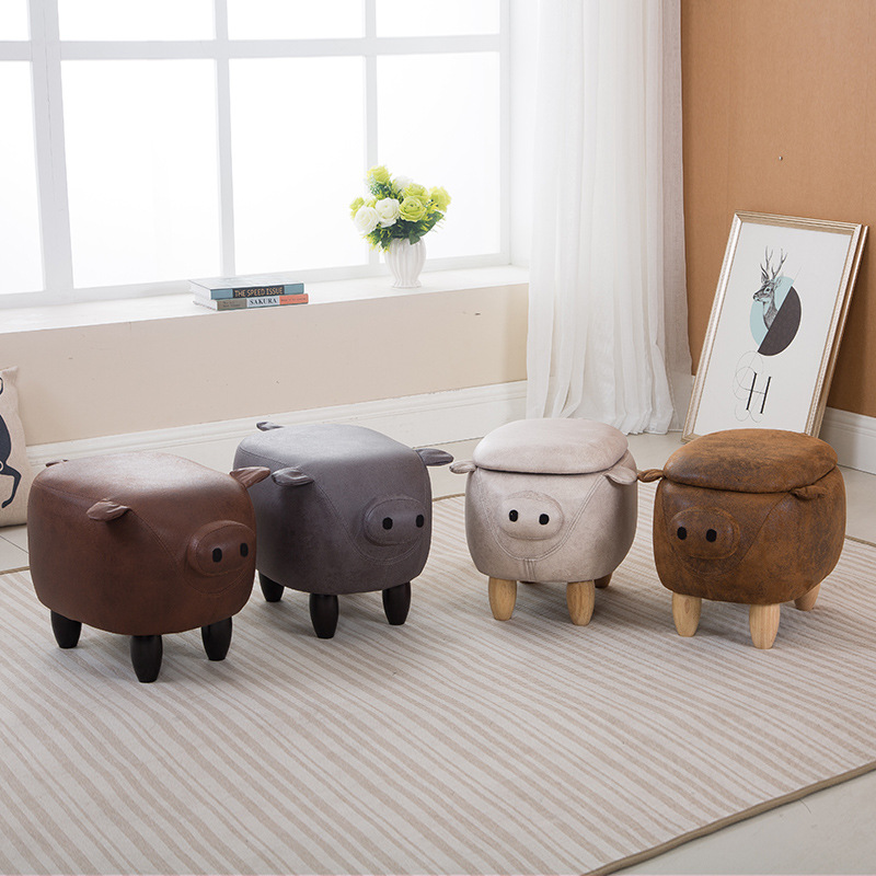 7T穿鞋凳布艺矮凳创意客厅软凳简约现代休闲凳沙发凳坐墩懒人换鞋