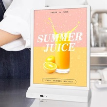 充电灯箱发光灯牌可移动发光菜单展示牌无线发光广告灯牌