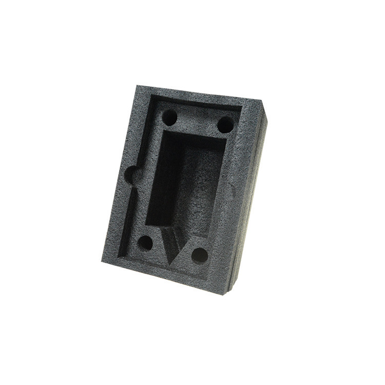 厂家批发珍珠棉黑色异型泡沫护角材料包装 减震内衬包装材料