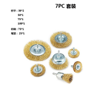 Rueda de alambre de taladro eléctrico de traje transfronterizo con varilla de molienda derusting taladro eléctrico de molienda eléctrica de alambre de cobre de alambre de acero inoxidable cepillo de alambre