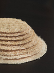 A5L Luffa Gourd Coasters Tea Pot Stand Zisha Clay Teapot Coaster Water Absorbent Dry Pour Woven Bamboo Zen Style Tea Ceremony Accessories