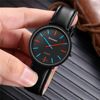 Fashionable belt English style, quartz watches for leisure, men's watch, British style, simple and elegant design