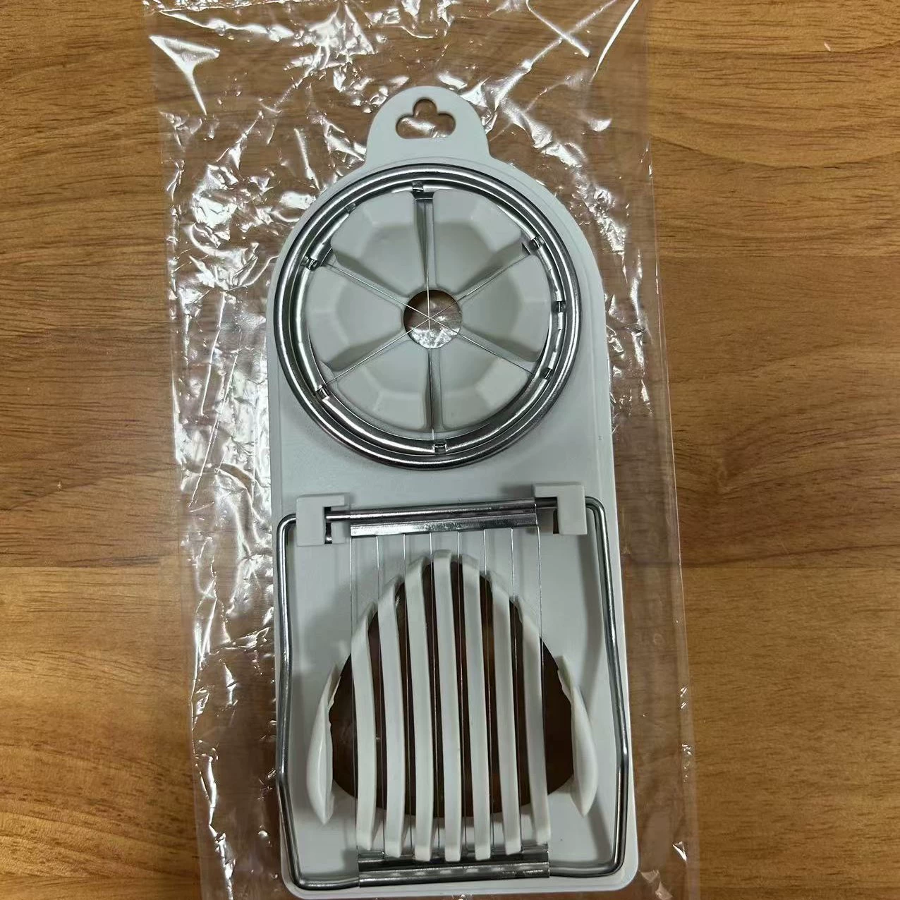 Egg slicer Household Stainless Steel Egger Two Blossom Eggs Cut the Egg Egg Arter