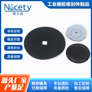 Customized Fpm Fluorine Rubber Diaphragm Rubber Membrane with Drawings and Samples Pneumatic Processing Corrosion-Resistant Diaphragm Pump Accessories Diaphragm