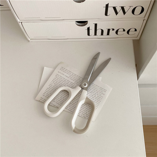 Simple multifunctional scissors ins style portable home office student cutting tool utility knife for express delivery