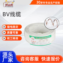厂家批发电线电缆铜芯国标ZC-BV电缆线家装可用单芯单股硬芯电线