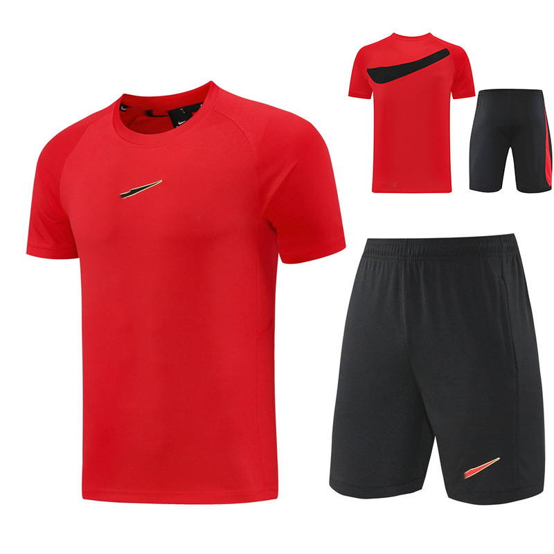 ND pantalones con cremallera de manga corta traje de entrenamiento fútbol de bolsillo comercio exterior trainning en nombre de shorts Zipper