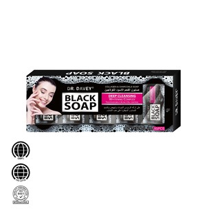 ���R�dDR.DAVEY ��̿�� black charcoal soap