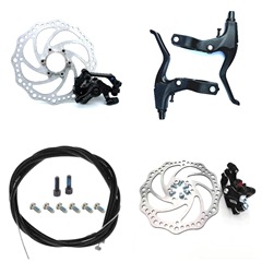 Aluminum alloy mountain bike disc brake set bicycle folding table disc brake bicycle accessories brake set