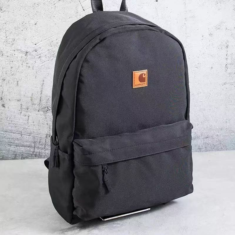 New Carhartt Workwear Style Oxford Cloth Backpack for Men and Women, Simple Casual Backpack, Student School Bag New Carhartt Workwear Style Oxford Cloth Backpack for Men and Women, Simple Casual Backpack, Student School Bag