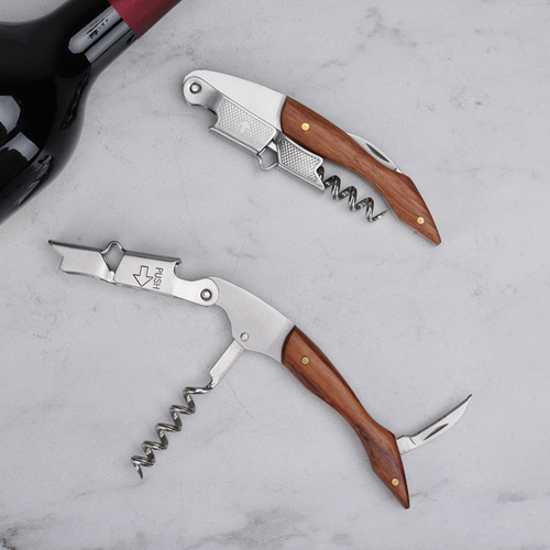Amazon log handle hippocampus bottle opener wine red wine bottle opener multi-function wine opener