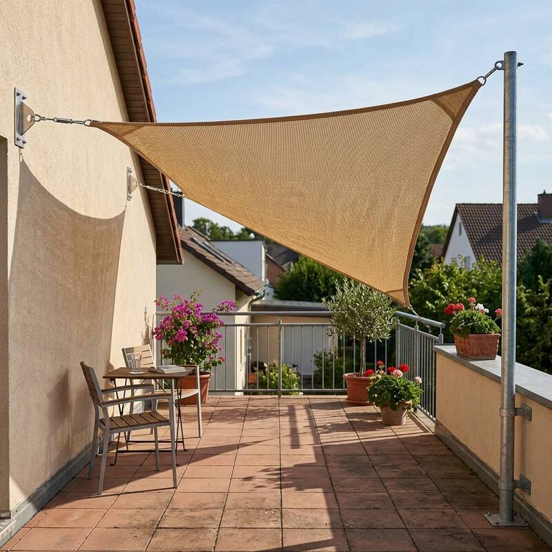 Cross-Border Sunshade Sail High-Density Polyethylene 160g Hdpe Breathable Sunshade Sail Triangular and Rectangular Outdoor Sun Protection Cross-Border Sunshade Sail High-Density Polyethylene 160g Hdpe Breathable Sunshade Sail Triangular and Rectangular Outdoor Sun Protection