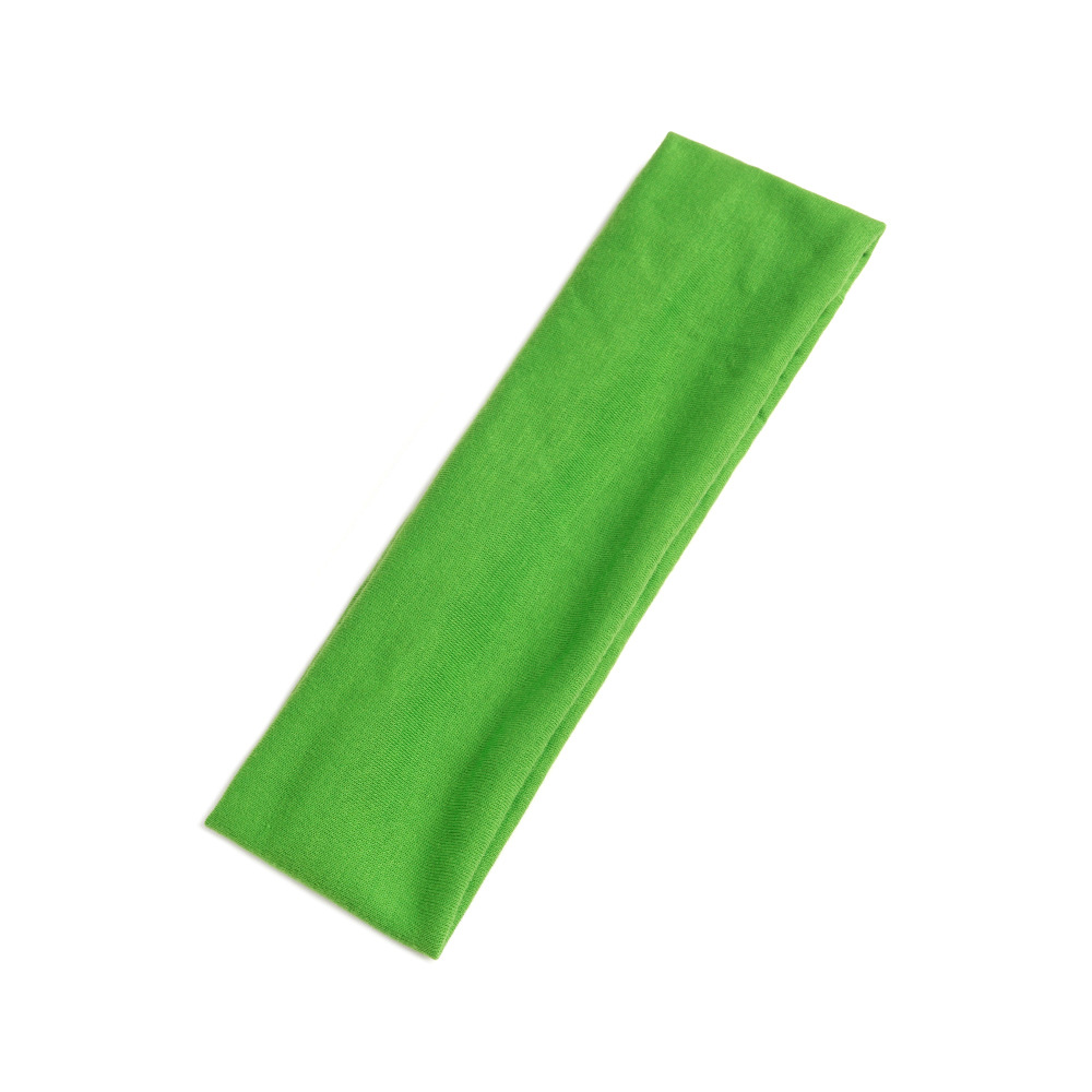 Europa y los Estados Unidos de 6 cm de ancho básico simple de color sólido correa de cabello de yoga para correr anti-transpiración banda de cabello para hombres y mujeres