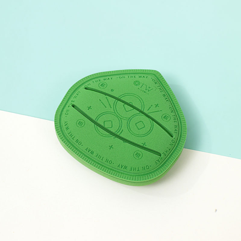 Serie de aumento de sueldo personalizada de algodón suave polvo de azúcar no látex seco y húmedo no comer polvo q cojín de aire 100 puntos