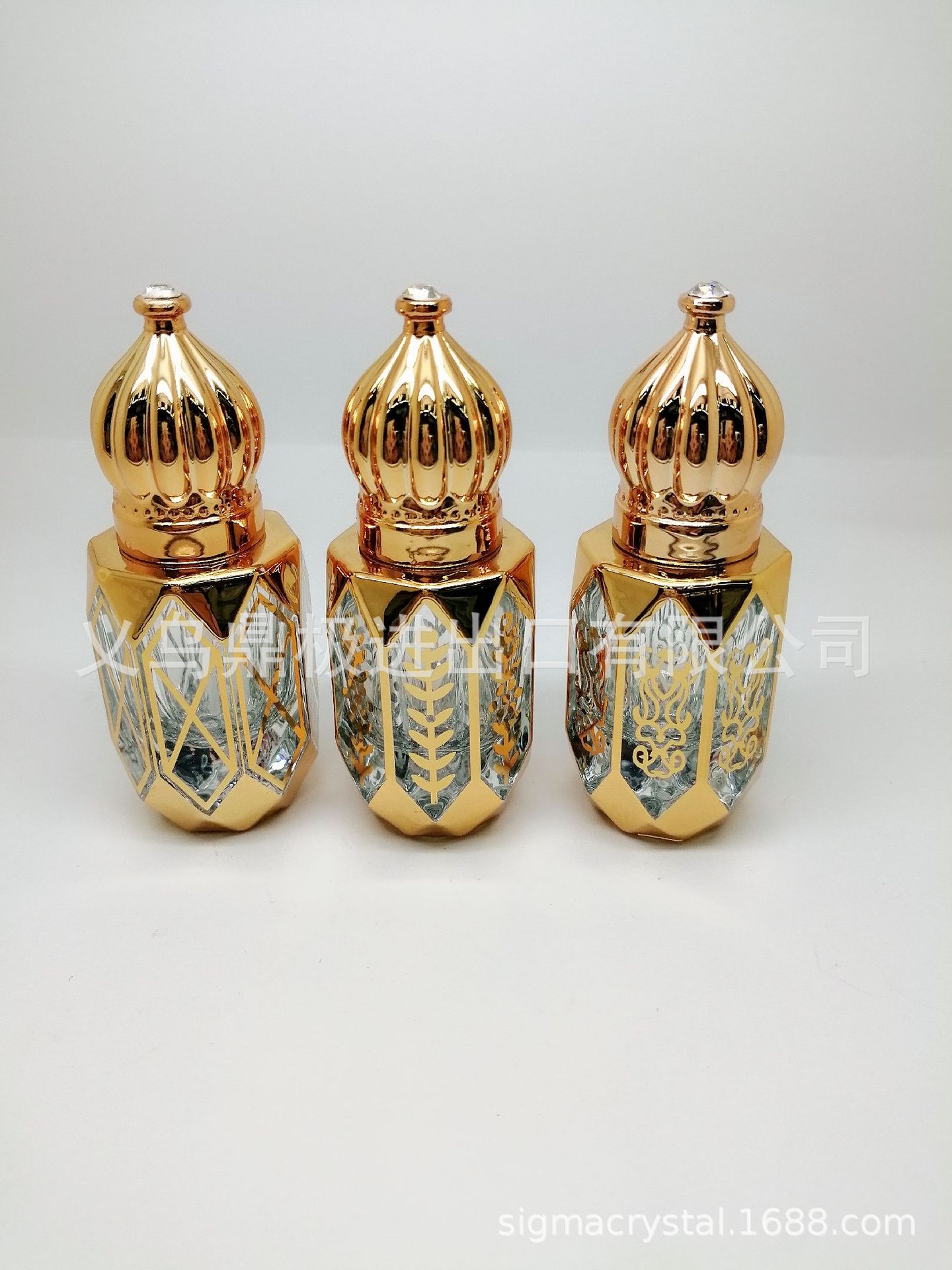 DH2054-6ML特殊工艺+金色点钻盖