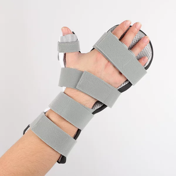Five-Finger Fixed Fingerboard, Removable Fixed Splint Support, Wrist Shaping, Bendable Finger Training Orthosis