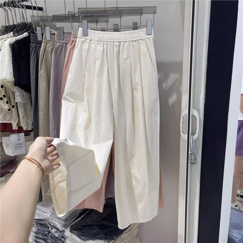 베이지컬러 [워싱코튼 더블포켓 나인포인트팬츠]