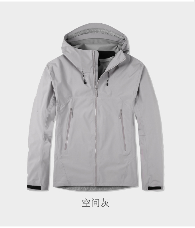 鸟家新款SL硬壳冲锋衣女全热封压胶溢胶单层登山服配三合一羽绒服|undefined