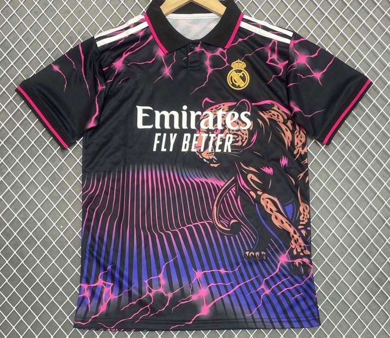 新款足球服2526皇马巴西特别版短袖跨境t恤 Real Madrid足球衣|undefined