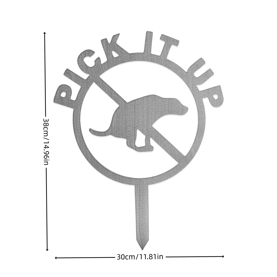 New product prohibits dog poop from being inserted into metal garden decorations_voghion.com