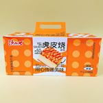 沪小七虎皮烧蛋糕卡盒装纯虎皮蛋糕片网红休闲学生上班族早餐零食