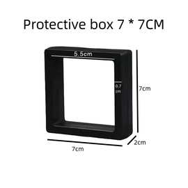 盒子PE悬浮包装盒封套 PVC 纸质薄膜盒外壳珠宝首饰手链收纳