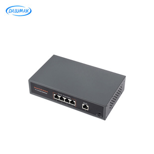 Industrial 4-port Gigabit Switch 120W RJ45 Interface Splitter 100 Gigabit Ethernet Switch