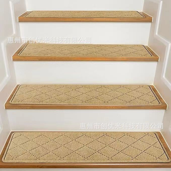 Amazon Hot Sale Printed Staircase Mat TPR Self Adhesive Gel Free Staircase Mat Amazon Hot Sale Printed Staircase Mat TPR Self Adhesive Gel Free Staircase Mat