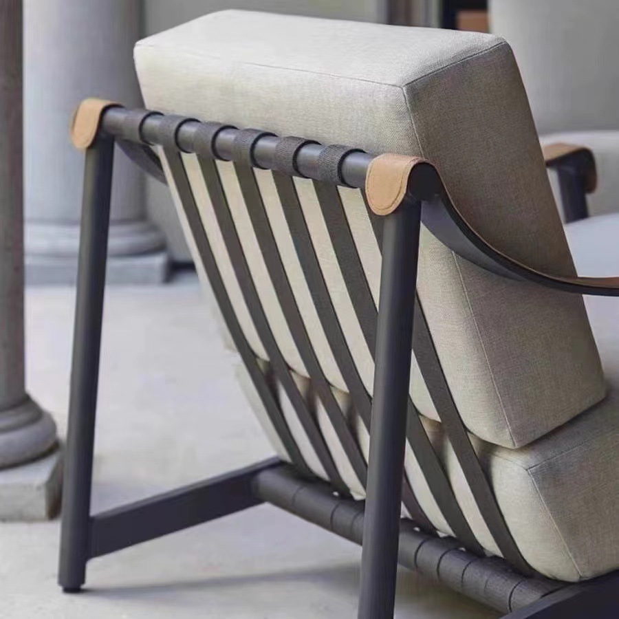 Sofá de diseño al aire libre Villa patio terraza balcón sala de ventas de hotel almacenamiento