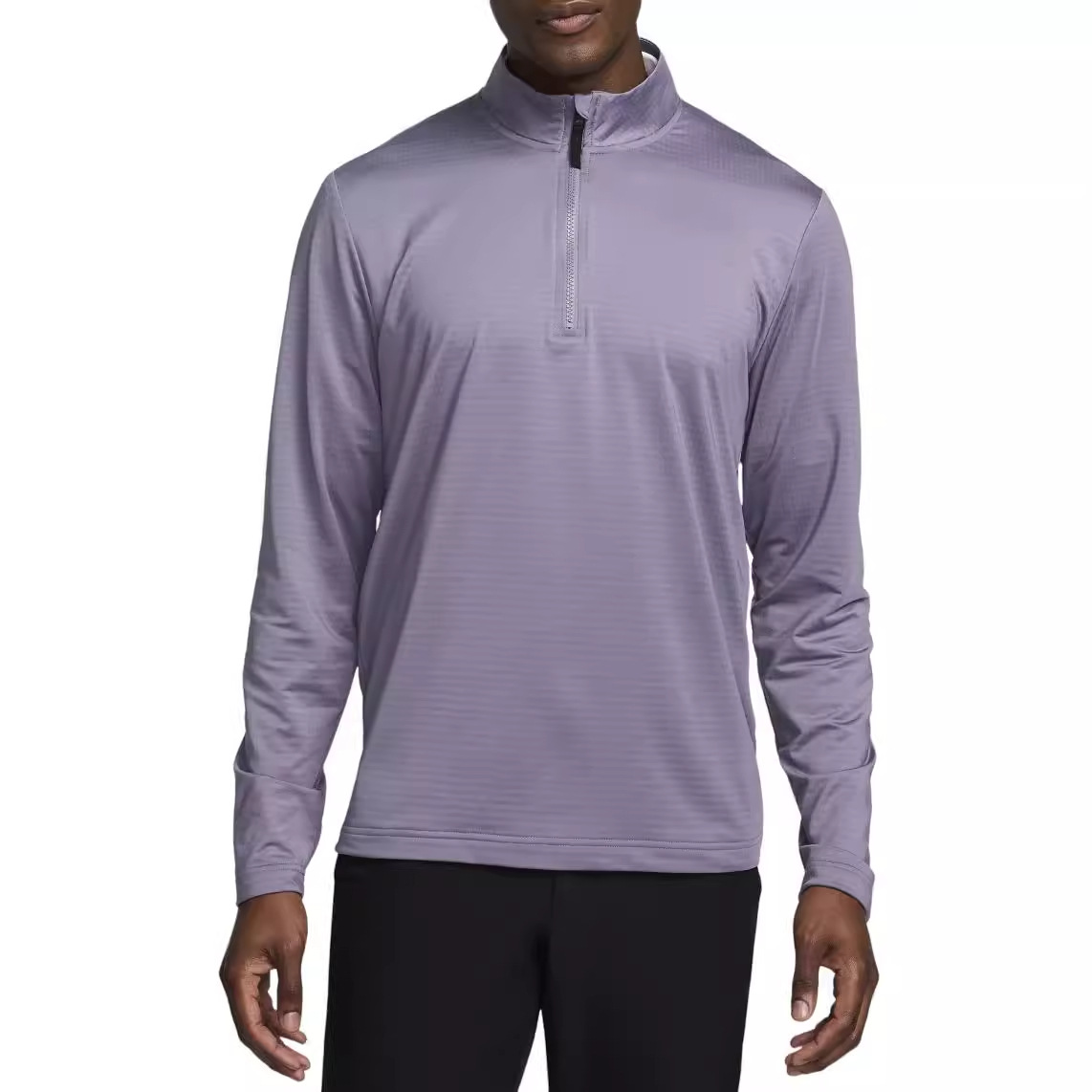 Customized High Quality Autumn Golf Jersey Men's Long Sleeve Quick Drying Sports Running Pullover Half Chest Zipper Male Top