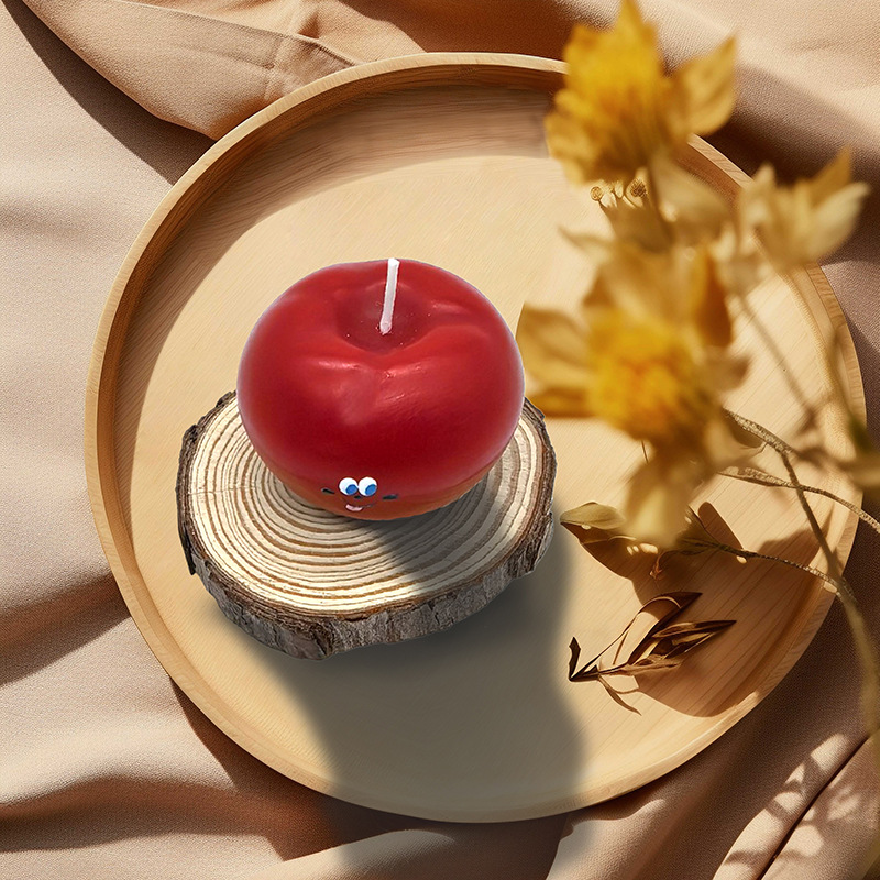Vela aromática con forma de fruta para decoración del hogar_voghion.com