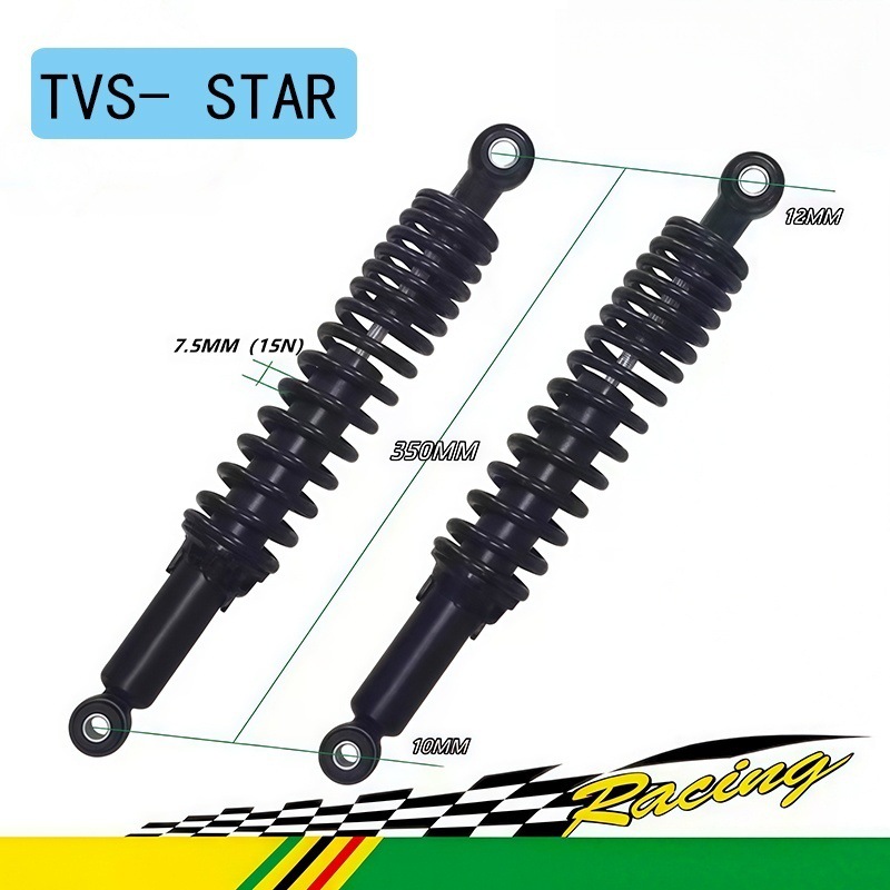 Tvs-Star Rear Shock Absorber 350 Motorcycle Hydraulic Shock Absorber Manufacturer Spot Wholesale Center Shock Absorber 350