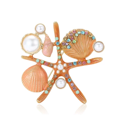 Cartoon Marine Life Corsage – Yaxa sancaqları