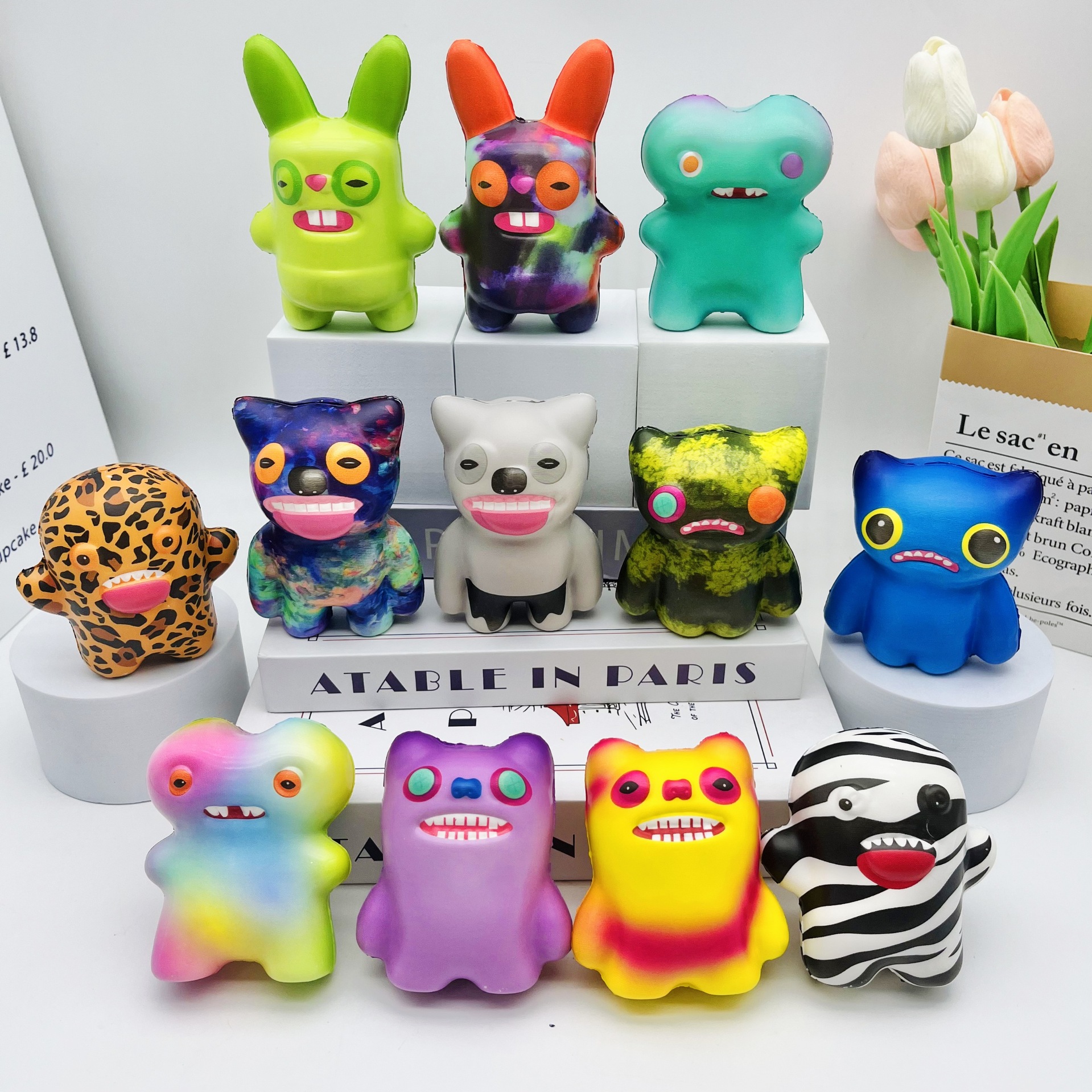 이빨이 난 괴물(12의 배수로 촬영)