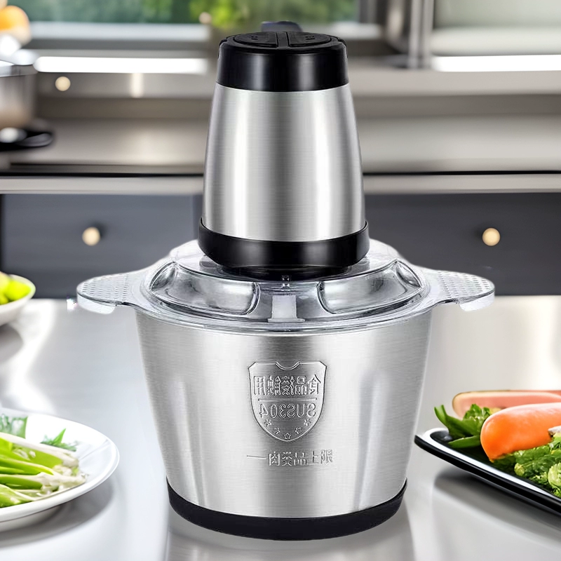 3L Домашняя мясорубка полностью автоматическая машина для дополнительного питания большой емкости многофункциональная электрическая машина для измельчения мяса и овощей