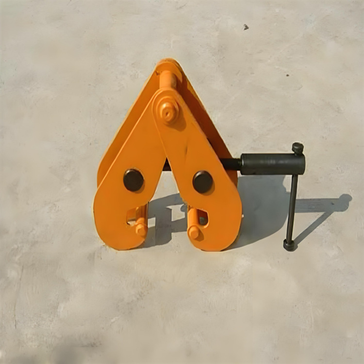 Tubo de acero redondo elevadora pinza de elevación gancho I acero abrazadera de riel abrazadera de placa de perforación abrazadera de soporte de madera abrazadera de bandeja