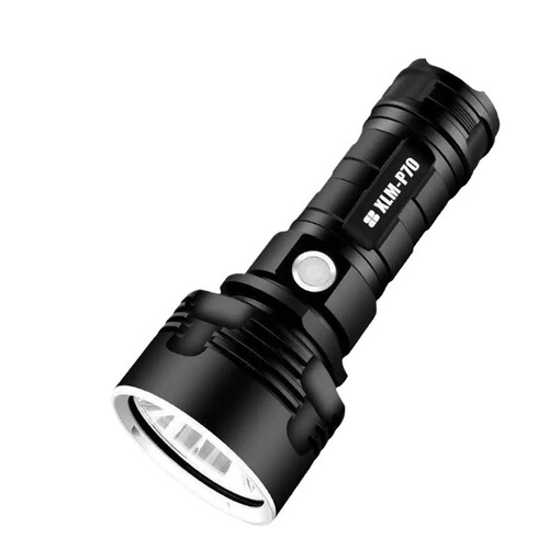 Cross-border new L2 P50 handheld charger flashlight 26650 direct charge outdoor high-intensity lighting flashlight