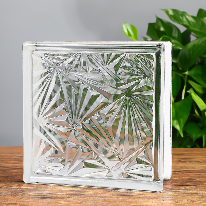 ladrillo de vidrio ultra blanco ladrillo de cristal ladrillo hueco pared de partición red fondo de arte puerta de entrada ladrillo hueco cristal de hielo