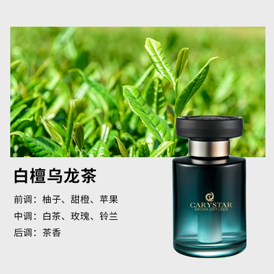 Decoration, Odor Removal, Premium – Car Perfume Aromatherapy - gradient-green-white-sandalwood-oolong-tea