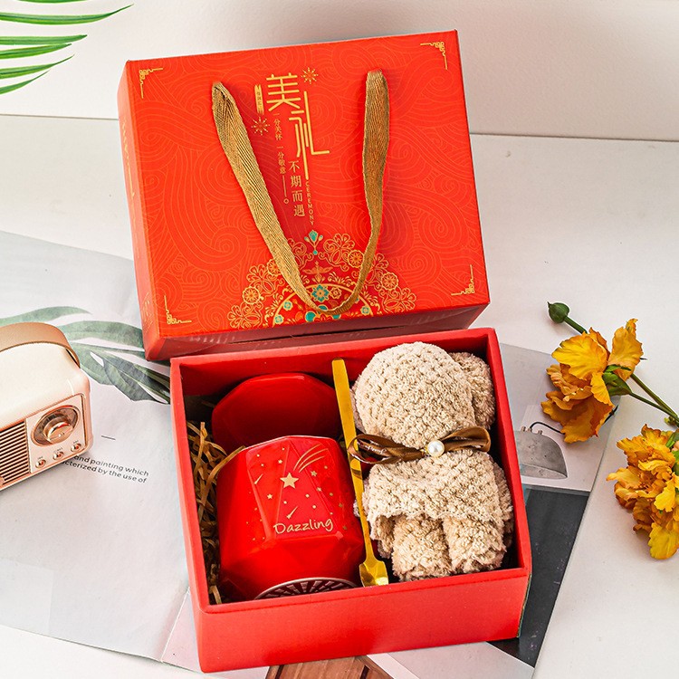 Recuerdos prácticos, tazas termostáticas de cerámica, sets de regalo creativos, regalos sorpresa, premios para eventos empresariales, obsequios, regalos de agradecimiento