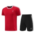AD07 Red Shorts Set