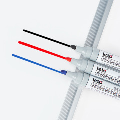 Whiteboard pens are easy to erase and can be refilled with ink. Large-capacity whiteboard marker pens black blue red blackboard markers logistics pens
