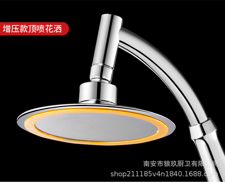 Factory direct supply of 6-inch shower heads. Wholesale of thin pressure-increasing handheld overhead universal head shower head sets undefined