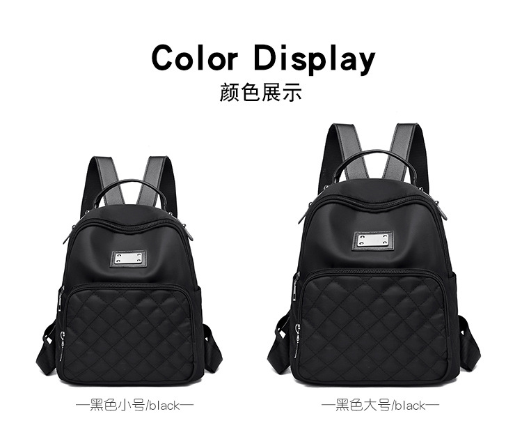 Simple mochila europea y americana mochila casual diario de cercanías Oxford bolsa de gran capacidad bolsa de viaje moda Bolsa de Comercio Exterior